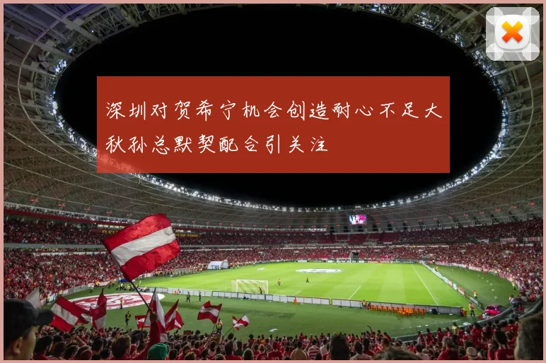 深圳对贺希宁机会创造耐心不足大秋孙总默契配合引关注